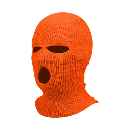 Motorcycle Windproof Full Face Knit Hats Custom SkiMask Men Warm Wool