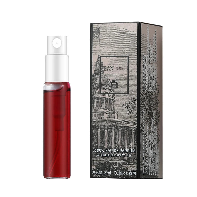 3ml JEAN MISS Pheromone Perfume Eau De Toilette for Women Men Atomizer Art Printed Packaging Lady Sample Long Lasting Perfume