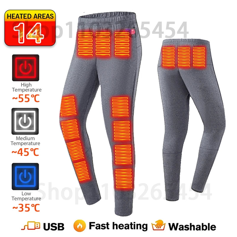 New 52 Areas Heated Underwear Winter