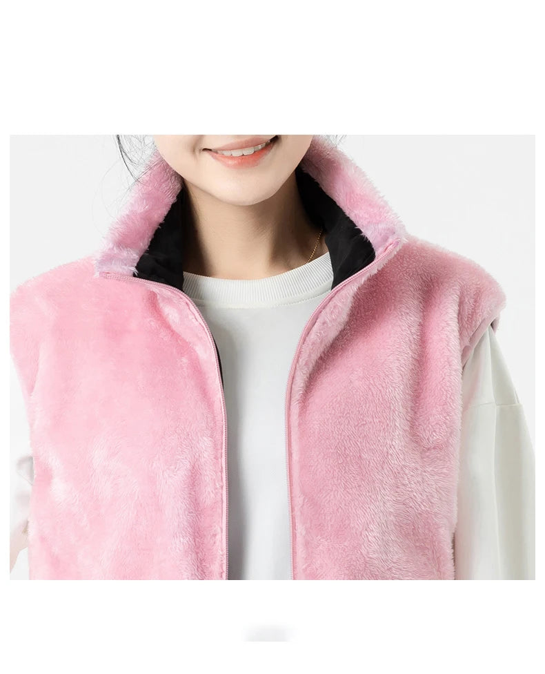 Heating Area Vest Men Women Winter
