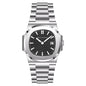 Specht & Söhne Classic 5711 Ultra Thin Men's Watch Green Sapphire Crystal 50M Water Resistant Stainless Steel Quartz Wristwatch