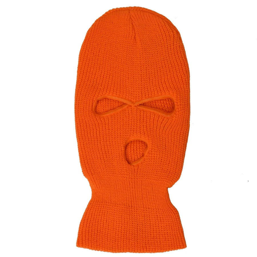Motorcycle Windproof Full Face Knit Hats Custom SkiMask Men Warm Wool
