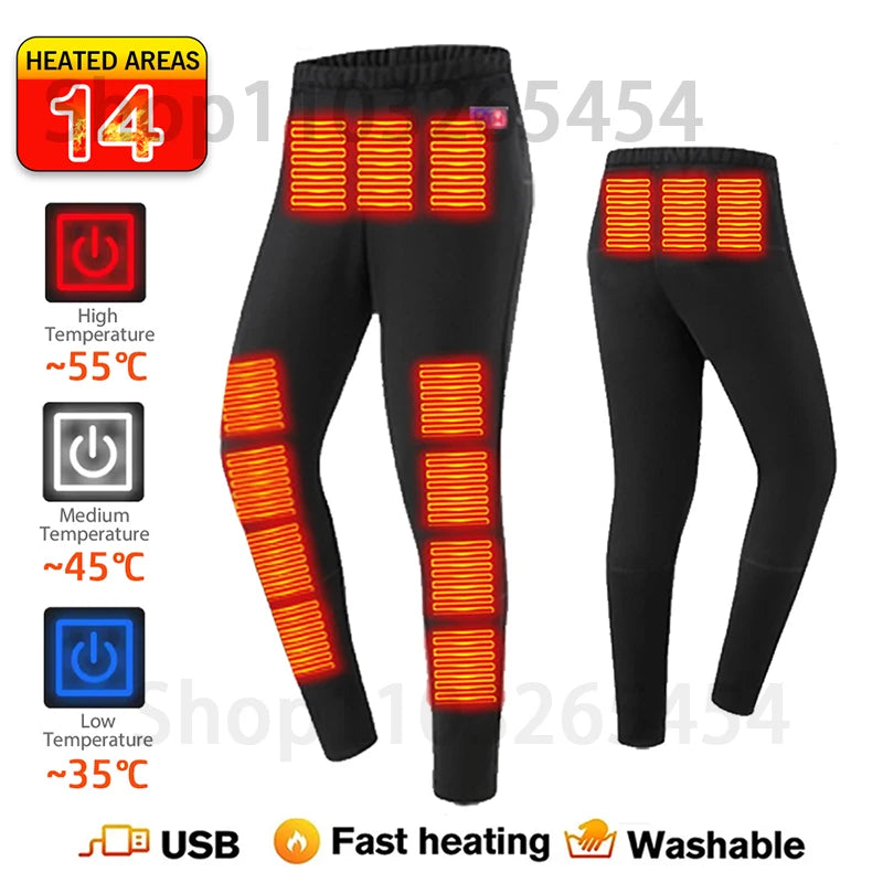 New 52 Areas Heated Underwear Winter