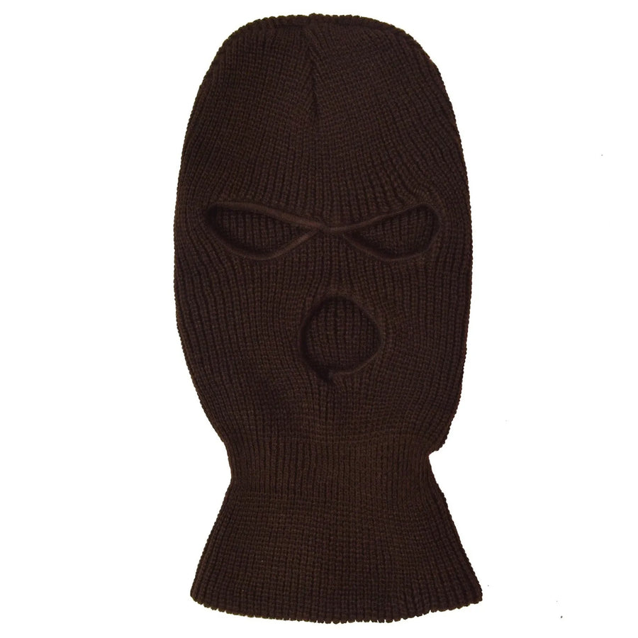 Motorcycle Windproof Full Face Knit Hats Custom SkiMask Men Warm Wool