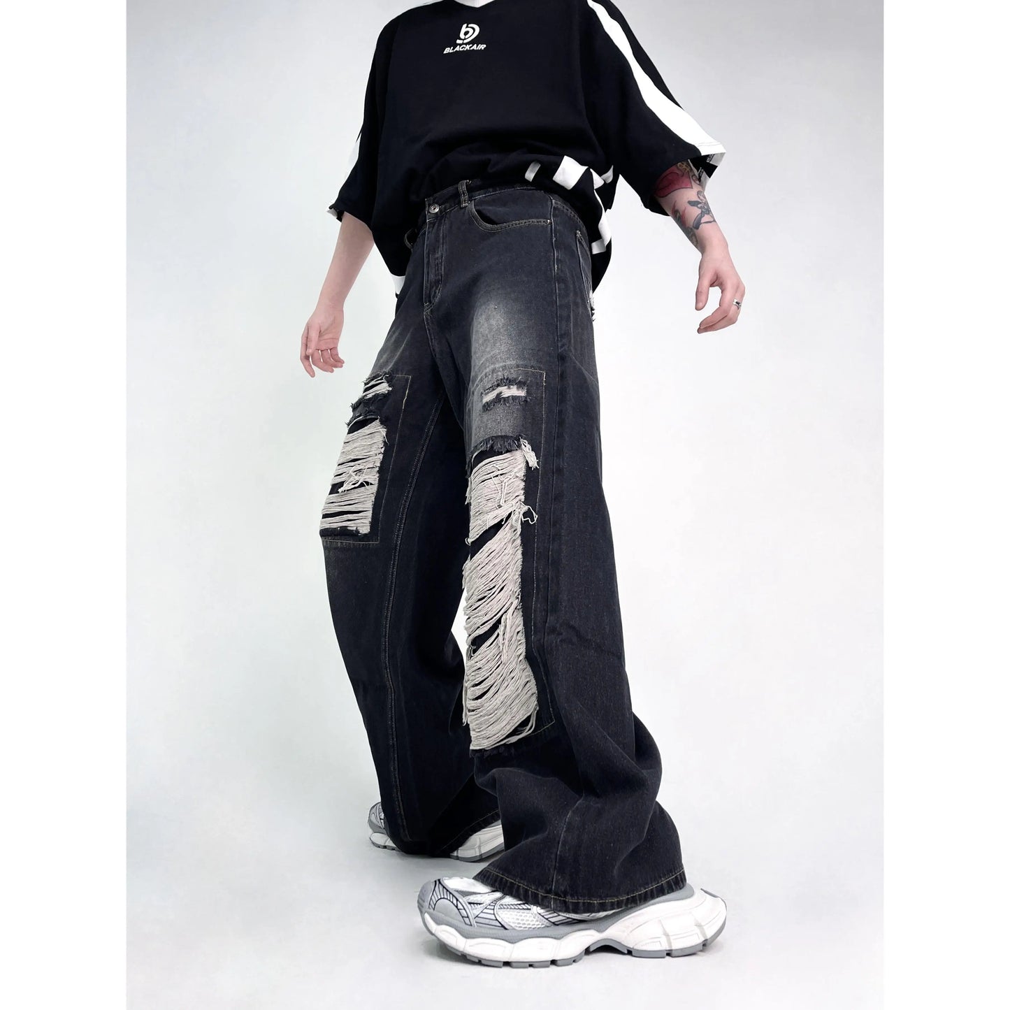 American wide-leg pants