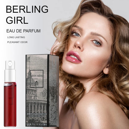 3ml JEAN MISS Pheromone Perfume Eau De Toilette for Women Men Atomizer Art Printed Packaging Lady Sample Long Lasting Perfume