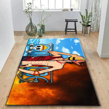 Anime One P-Piece Carpet living room bedroom carpet non-slip door mat photography props area Children's Bedroom rug ﻿