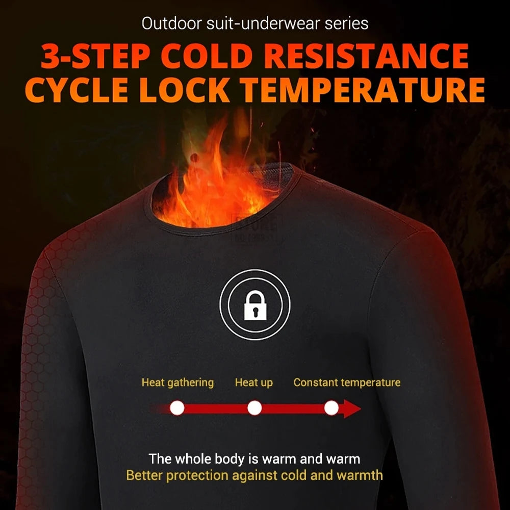 New 52 Areas Heated Underwear Winter