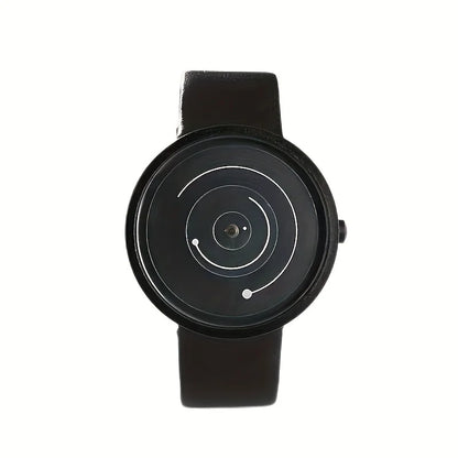 Concept Pointless Creative Wormhole Academy Style Couple Student Versatile Watch Black Technology Trend Personality