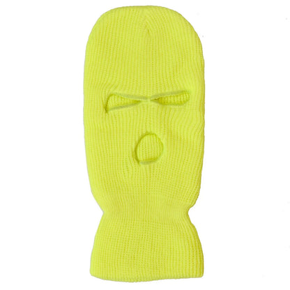 Motorcycle Windproof Full Face Knit Hats Custom SkiMask Men Warm Wool