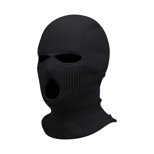 Motorcycle Windproof Full Face Knit Hats Custom SkiMask Men Warm Wool