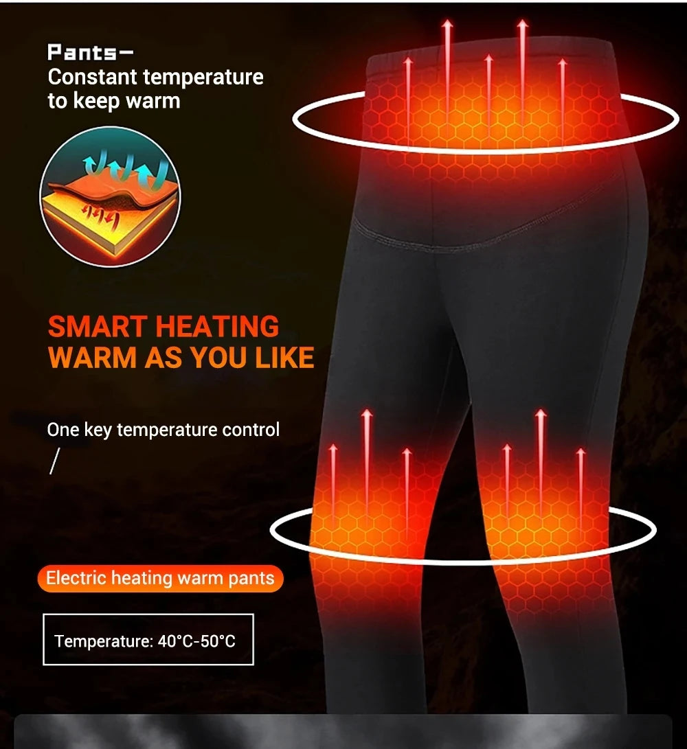 New 52 Areas Heated Underwear Winter