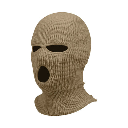 Motorcycle Windproof Full Face Knit Hats Custom SkiMask Men Warm Wool