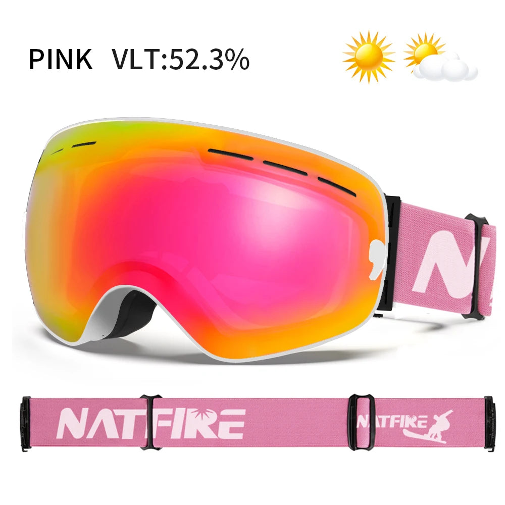 Glasses Skiing Mask Snowboard Men Women Snow Goggles