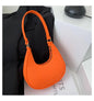 Y2k Vintage Women Underarm Bag Korean Casual Cute White Shoulder Bag Ladies Slings