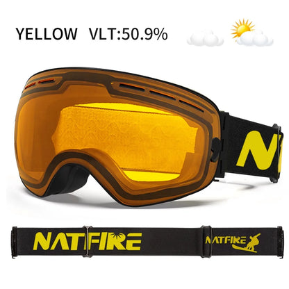 Glasses Skiing Mask Snowboard Men Women Snow Goggles