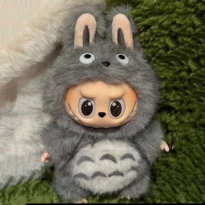 For Labubu Doll Clothes  Baby Clothes Fashion Cat  Set Kawaii V1 V2 V3 Doll Clothing Accessories No Dolls