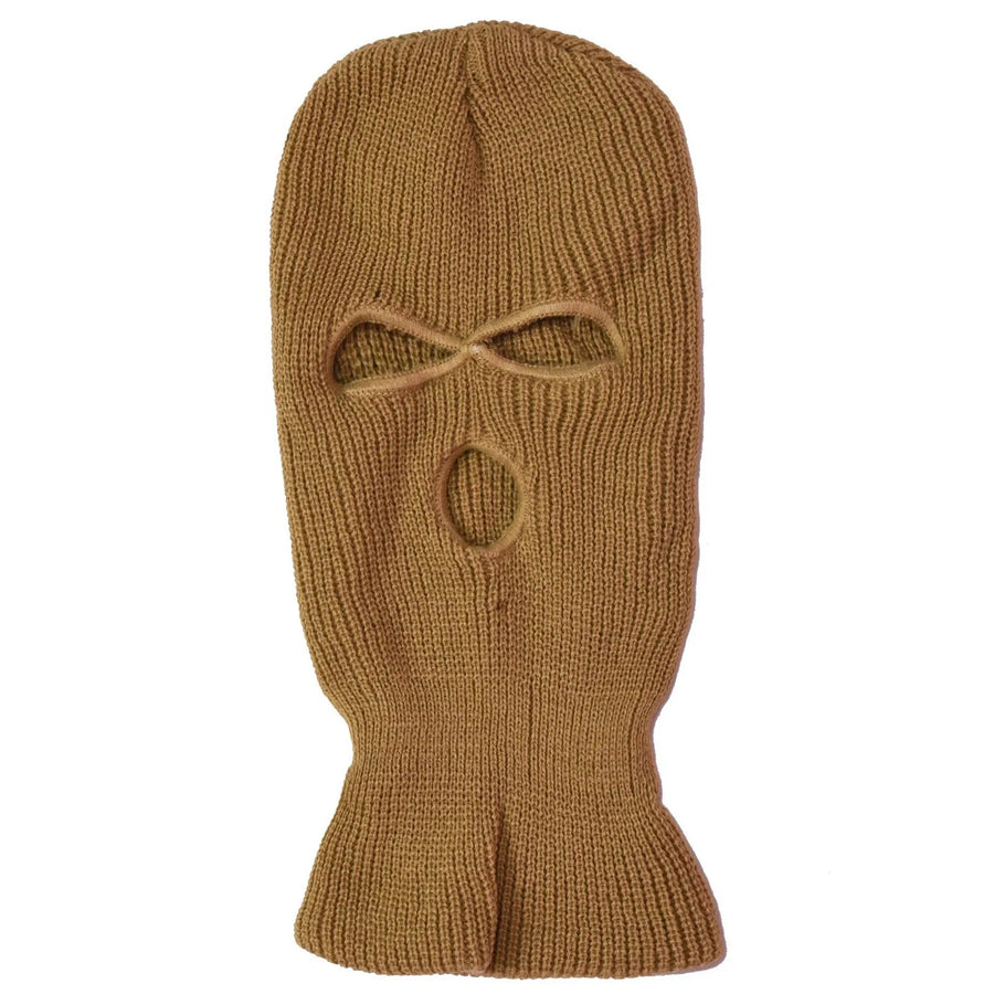 Motorcycle Windproof Full Face Knit Hats Custom SkiMask Men Warm Wool