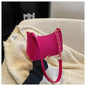 Y2k Vintage Women Underarm Bag Korean Casual Cute White Shoulder Bag Ladies Slings