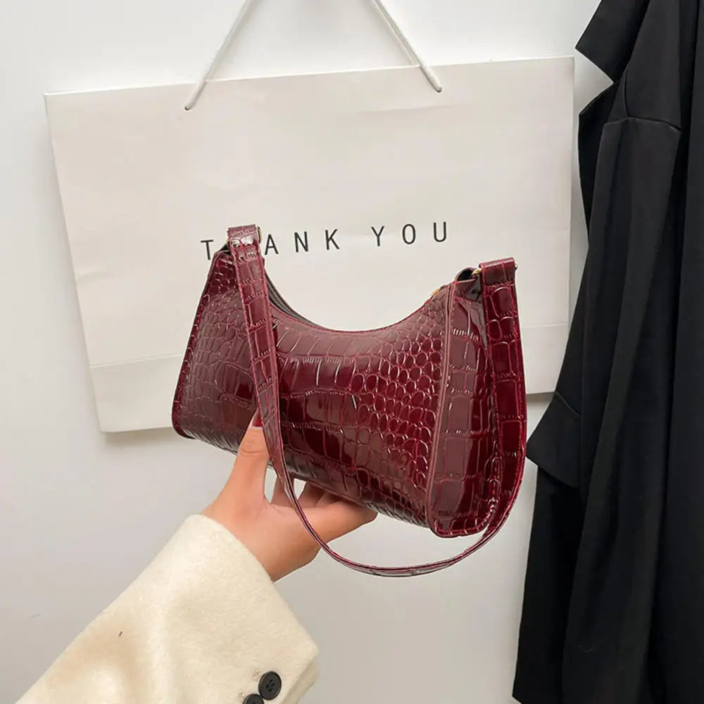 Y2k Vintage Women Underarm Bag Korean Casual Cute White Shoulder Bag Ladies Slings