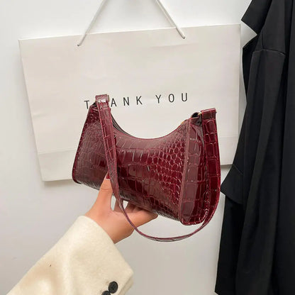 Y2k Vintage Women Underarm Bag Korean Casual Cute White Shoulder Bag Ladies Slings