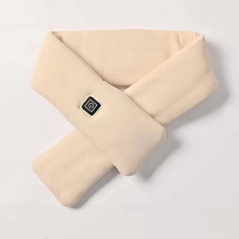 USB Women Men Heating Scarf Temperature Scarf