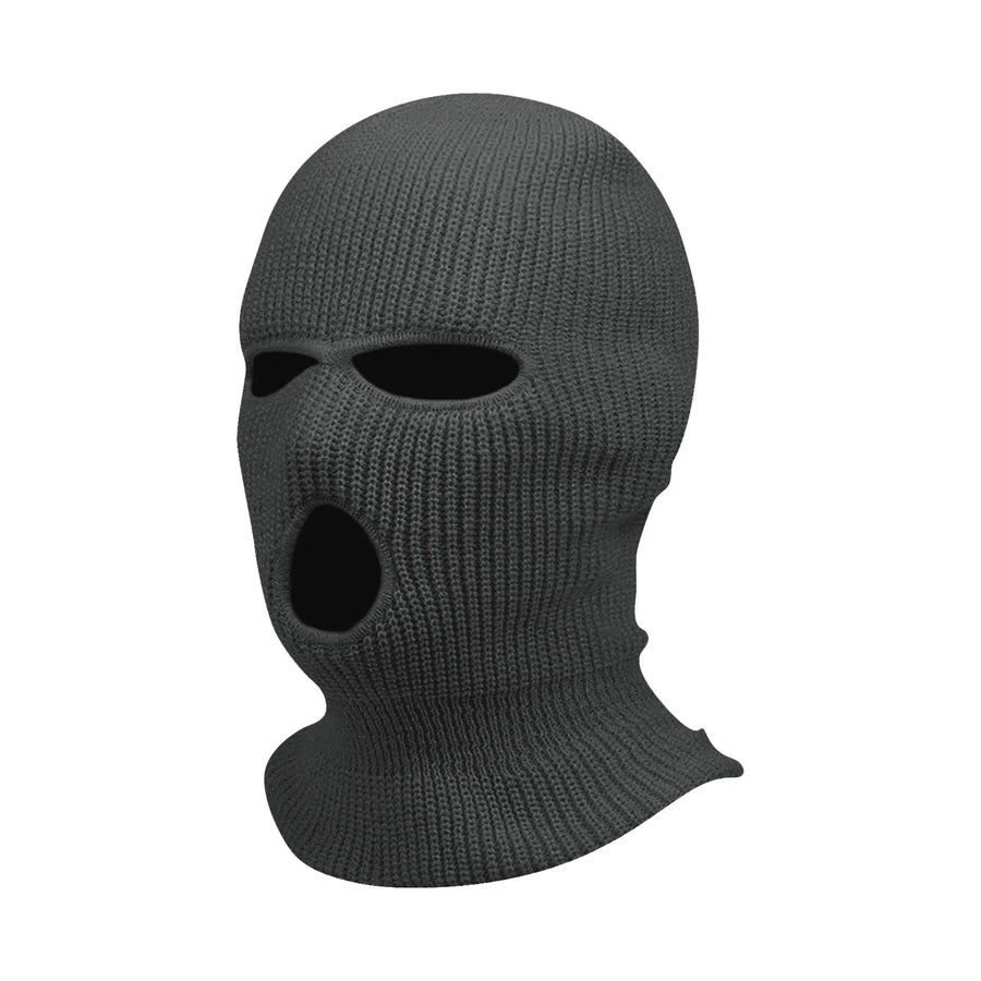 Motorcycle Windproof Full Face Knit Hats Custom SkiMask Men Warm Wool