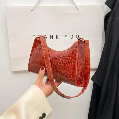 Y2k Vintage Women Underarm Bag Korean Casual Cute White Shoulder Bag Ladies Slings