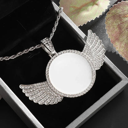Iced Out Letter Savage Pendant Shiny Bing Cubic Zirconia Hip Hop Necklace Men\\\'s Cool Rock Rap Trend Jewelry