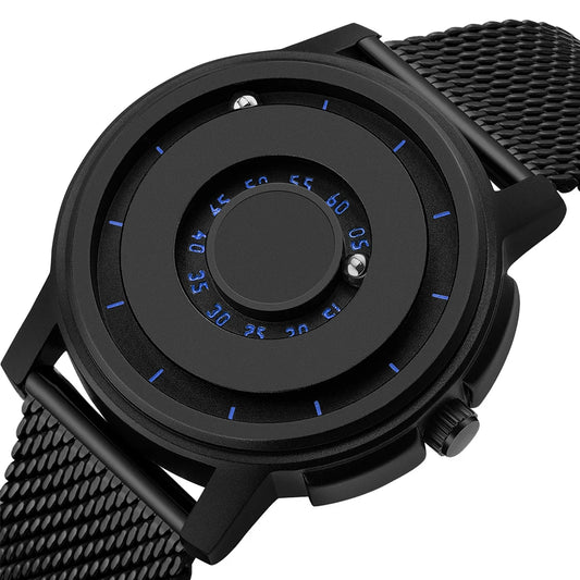 Alloy Magnetic Levitation Hands Watch For Men 3 ATM Waterproof Quartz Movement Quartz Watches