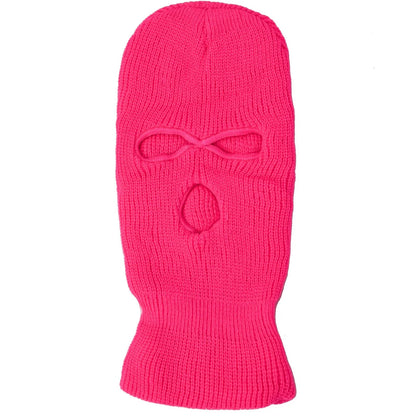 Motorcycle Windproof Full Face Knit Hats Custom SkiMask Men Warm Wool