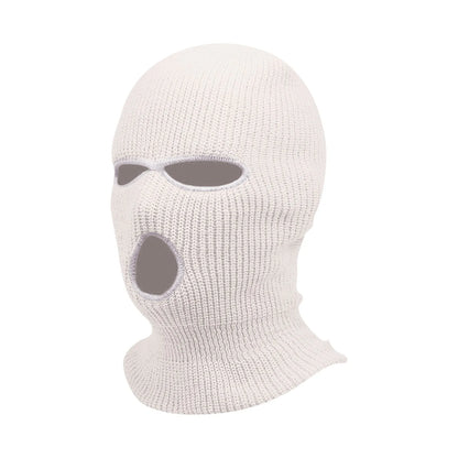 Motorcycle Windproof Full Face Knit Hats Custom SkiMask Men Warm Wool