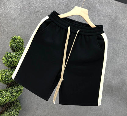 Men's Shorts Loose Drawstring Black Male Short Pants Essential Xl Dry Fit 3 Quarter Small Size Thin Stylish Y2k Personalizate