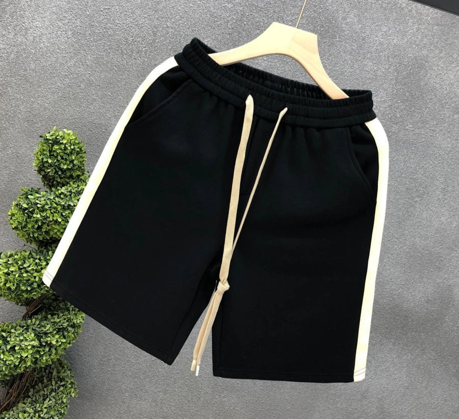 Men's Shorts Loose Drawstring Black Male Short Pants Essential Xl Dry Fit 3 Quarter Small Size Thin Stylish Y2k Personalizate