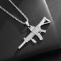 Iced Out Letter Savage Pendant Shiny Bing Cubic Zirconia Hip Hop Necklace Men\\\'s Cool Rock Rap Trend Jewelry