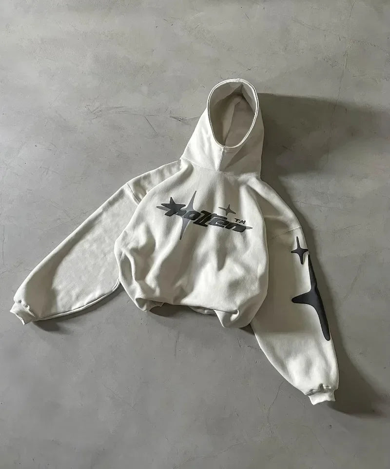 Harajuku Men Loose and Casual Sweatshirt demon slayer