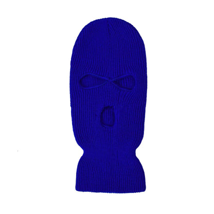 Motorcycle Windproof Full Face Knit Hats Custom SkiMask Men Warm Wool