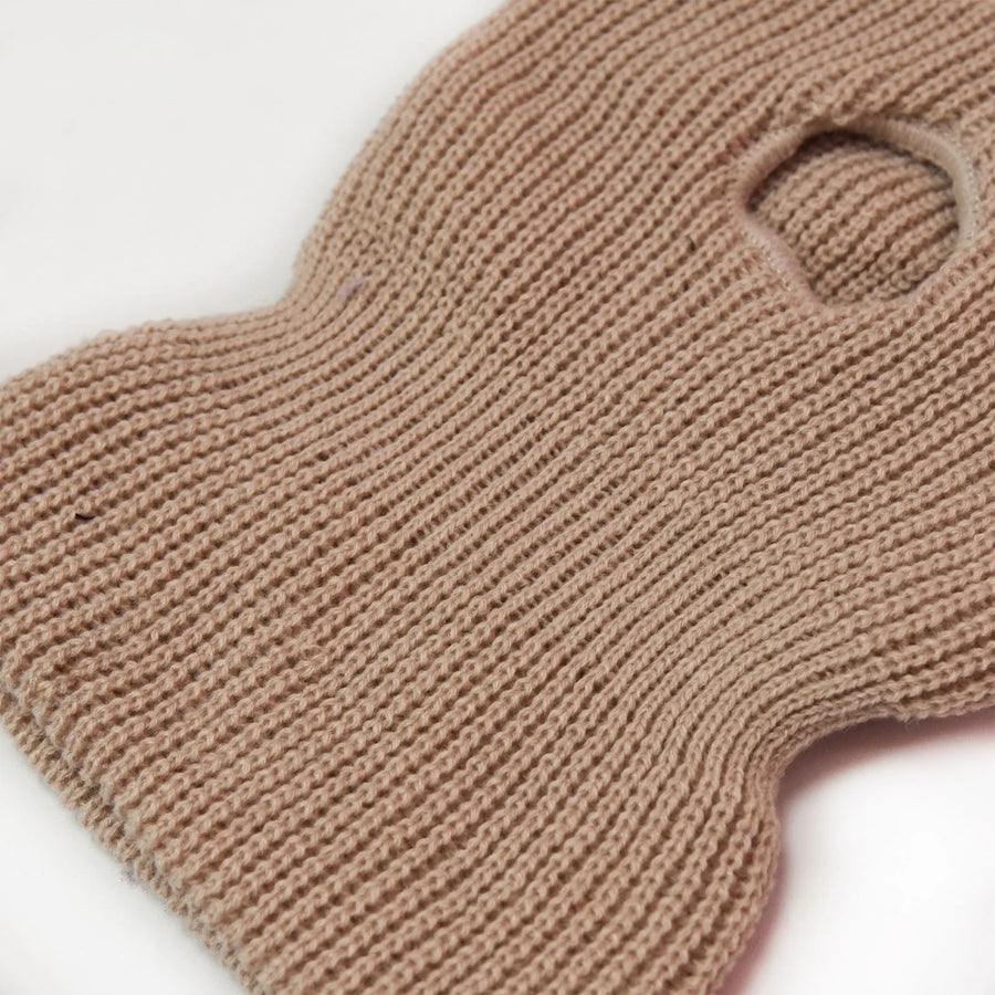 Motorcycle Windproof Full Face Knit Hats Custom SkiMask Men Warm Wool