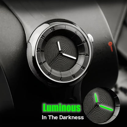 2023 men's gift Enmex creative industrial   wristwatch digital design light sports fashion quartz watches