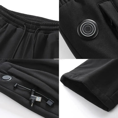 8 Areas Self Heated Pants Winter