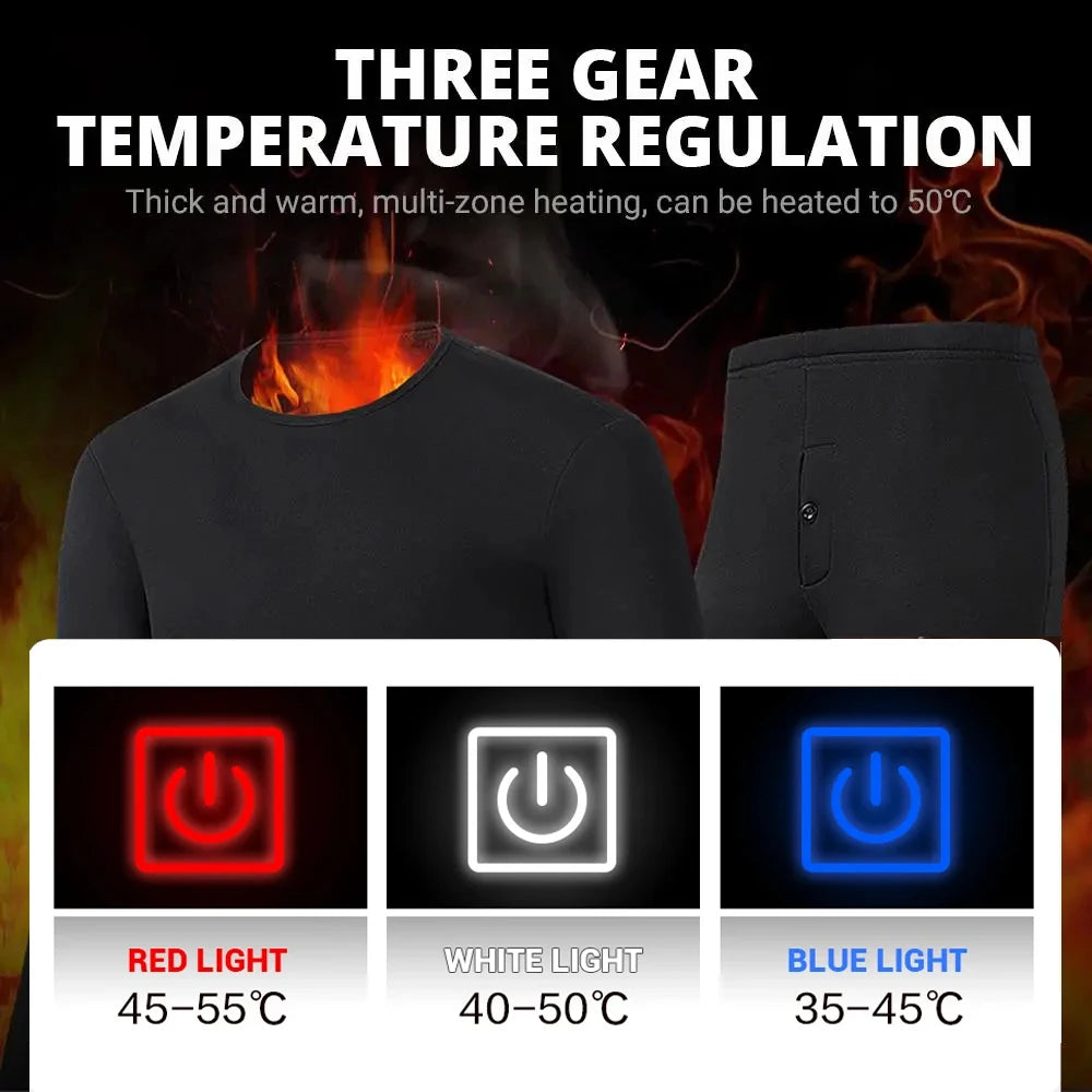 New 52 Areas Heated Underwear Winter