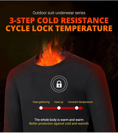 New 52 Areas Heated Underwear Winter