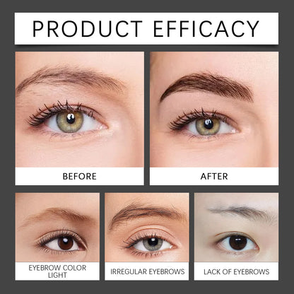 EELHOE 4 Forks Waterproof Eyebrow Pencil Long Lasting
