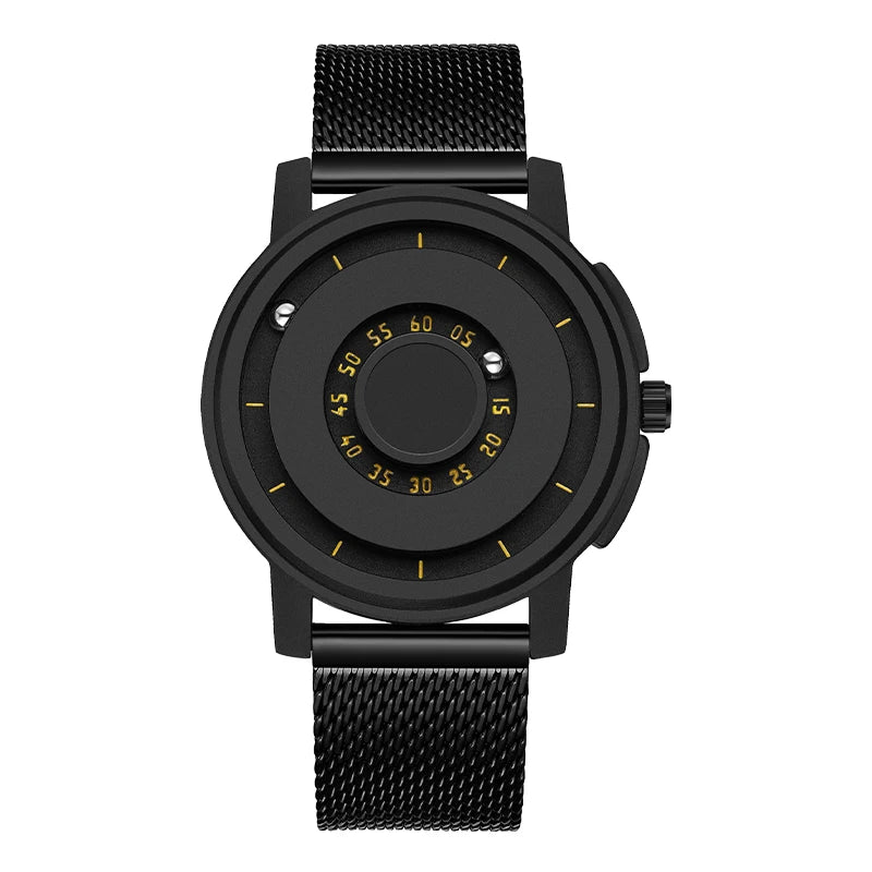 Alloy Magnetic Levitation Hands Watch For Men 3 ATM Waterproof Quartz Movement Quartz Watches