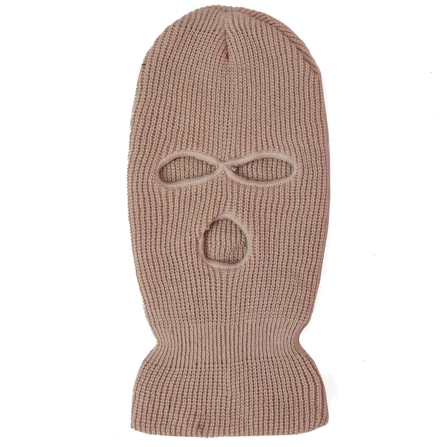 Motorcycle Windproof Full Face Knit Hats Custom SkiMask Men Warm Wool