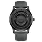 FOXBOX Watch Personalized Fashion Floating Magnetic Pointer Free Ball Bearing Creative Simple Waterproof Quartz Watch for Men