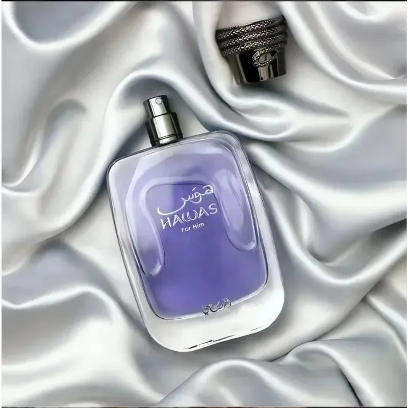 100ml Original Hawas Men's Perfume Lasting Fragrance High Quality Arabian Men's Perfume Ideal Mens Perfumes for Daily Elegance