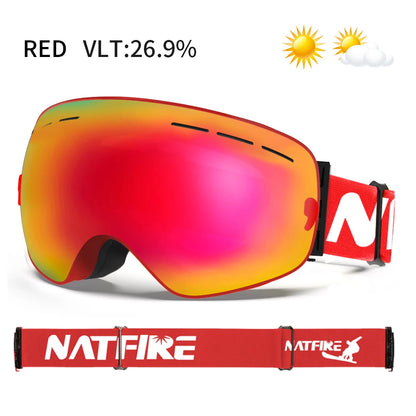 Glasses Skiing Mask Snowboard Men Women Snow Goggles