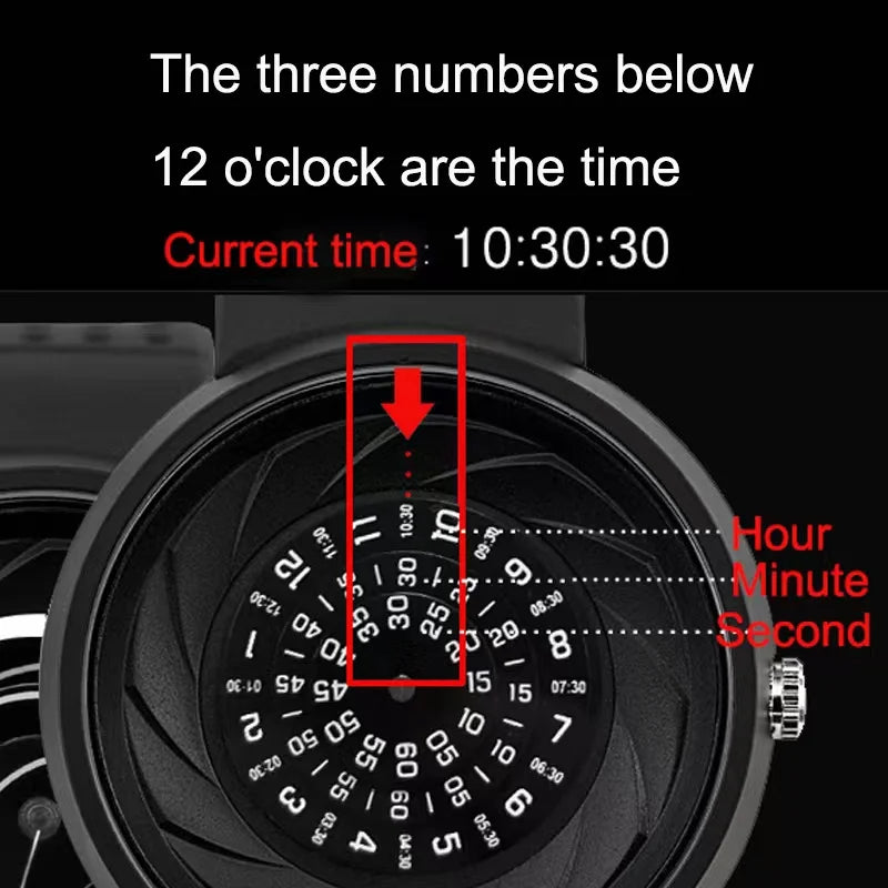2023 men's gift Enmex creative industrial   wristwatch digital design light sports fashion quartz watches