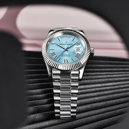 PAGANI DESIGN 2025 DD40 Men's Watches Luxury Automatic Watch Men AR Sapphire Glass Mechanical Wristwatch Men 10Bar Japan NH36A